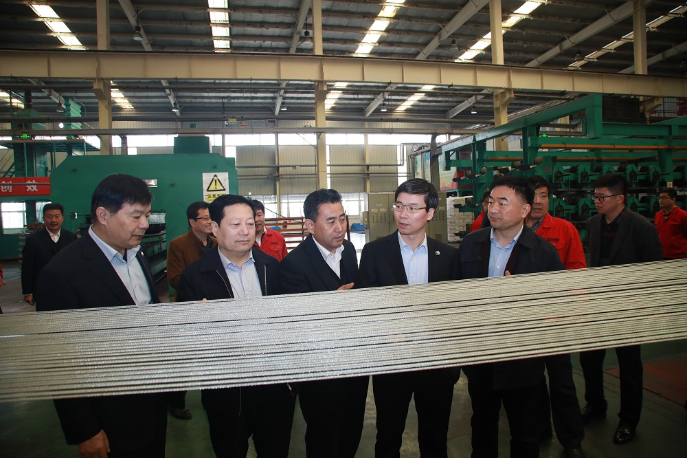 Zhang Yanwei, deputy general manager of the group, went to the company to guide the work